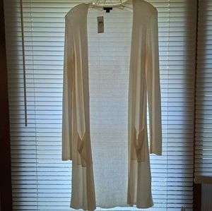 ATF Off-White Duster Cardigan. Size S.